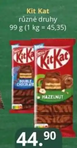 Potraviny CZ Kit Kat nabídka