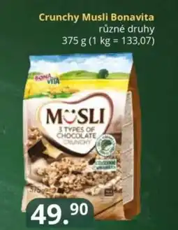 Potraviny CZ Crunchy Musli Bonavita nabídka