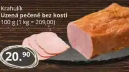 Potraviny CZ Krahulík Uzená pečeně bez kosti nabídka
