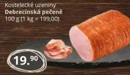 Potraviny CZ Kostelecké uzeniny Debrecínská pečeně nabídka