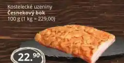 Potraviny CZ Kostelecké uzeniny Česnekový bok nabídka