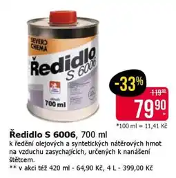 Teta Ředidlo s 6006 700 ml nabídka