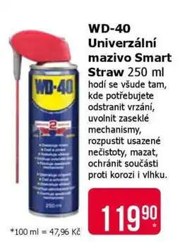 Teta WD-40 Univerzální mazivo Smart Straw 250 ml nabídka