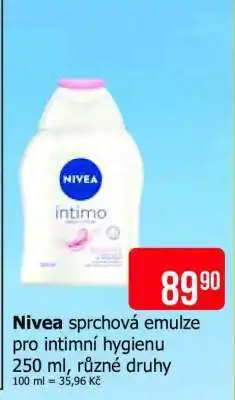 Teta Nivea sprchová emulze pro intimní hygienu nabídka