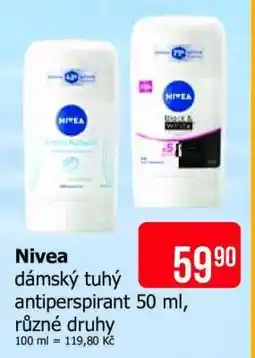 Teta Nivea dámský tuhý antiperspirant nabídka