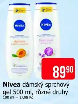 Teta Nivea Dámský sprchový gel nabídka