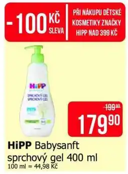 Teta HiPP Babysanft sprchový gel 400 ml nabídka