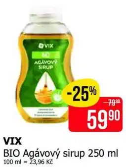 Teta VIX BIO Agávový sirup 250 ml nabídka