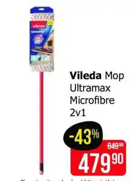 Teta Vileda mop Ultramax microfibre 2v1 nabídka