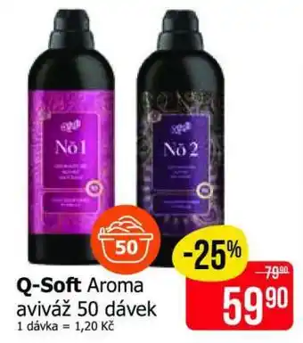 Teta Q-Soft Aroma aviváž 50 dávek nabídka