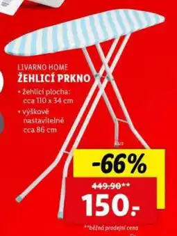 Lidl LIVARNO HOME ŽEHLICÍ PRKNO nabídka