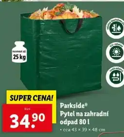 Lidl Parkside Pytel na zahradní odpad 80 l nabídka