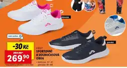 Lidl Crivit SPORTOVNÍ A VOLNOČASOVÁ OBUV nabídka