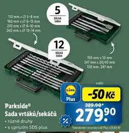 Lidl Parkside Sada vrtáků/sekačů nabídka