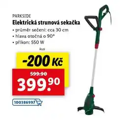 Lidl Parkside Elektrická strunová sekačka nabídka