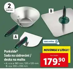 Lidl Parkside Sada na sádrování / deska na maltu nabídka