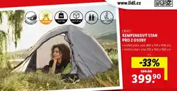 Lidl CRIVIT Kempinkový stan pro 2 osoby nabídka