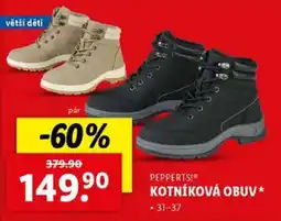 Lidl PEPPERTS! KOTNÍKOVÁ OBUV nabídka