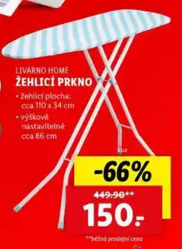 Lidl LIVARNO HOME ŽEHLICÍ PRKNO nabídka