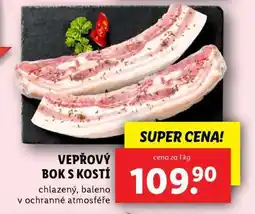 Lidl Vepřový bok s kostí nabídka