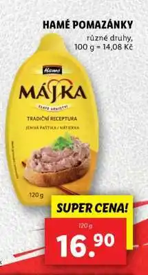 Lidl HAMÉ POMAZÁNKY nabídka