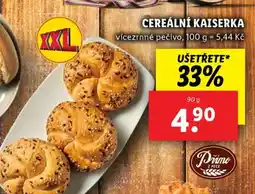 Lidl Cereální Kaiserka nabídka