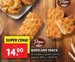 Lidl MADELAND SNACK nabídka