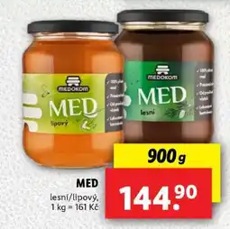 Lidl Med nabídka