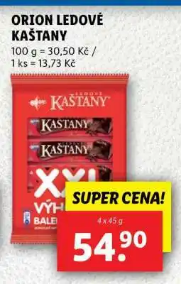 Lidl Orion Ledové Kaštany nabídka