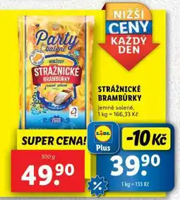 Lidl Strážnické brambůrky nabídka