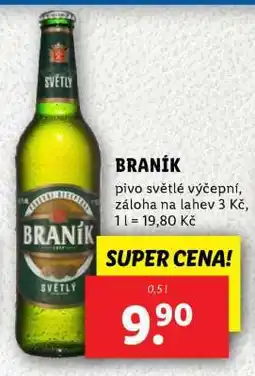 Lidl Braník nabídka