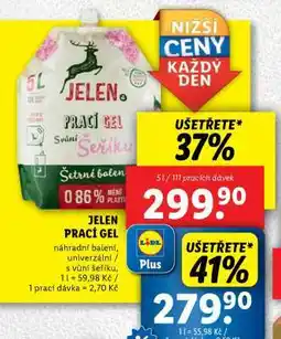 Lidl Jelen prací gel nabídka