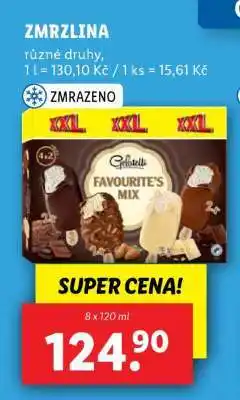 Lidl Zmrzlina nabídka