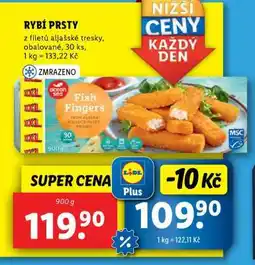 Lidl Rybí prsty nabídka