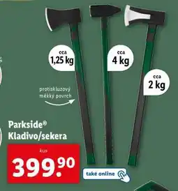 Lidl Parkside Kladivo/sekera nabídka