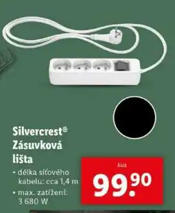 Lidl SilverCrest ZÁSUVKOVÁ LIŠTA nabídka