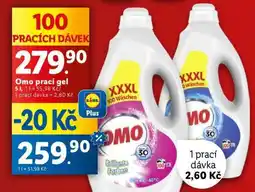 Lidl OMO PRACÍ GEL nabídka