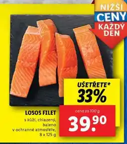 Lidl Losos filet nabídka