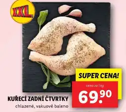 Lidl Kuřecí zadní čtvrtky nabídka
