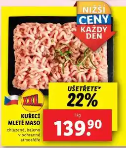 Lidl KUŘECÍ MLETÉ MASO nabídka