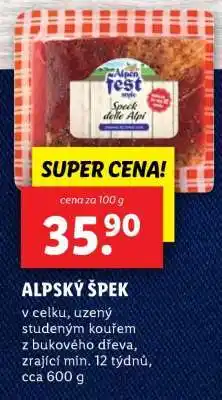 Lidl ALPSKÝ ŠPEK nabídka