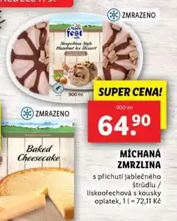Lidl MÍCHANÁ ZMRZLINA nabídka