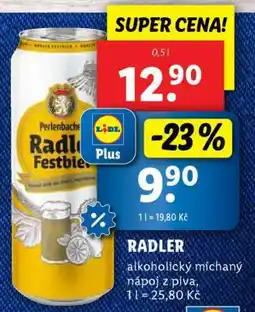 Lidl Perlenbacher Radler Festbier nabídka