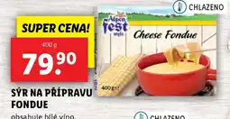 Lidl Alpen Fest Cheese Fondue nabídka