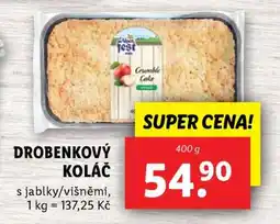Lidl DROBENKOVÝ KOLÁČ nabídka
