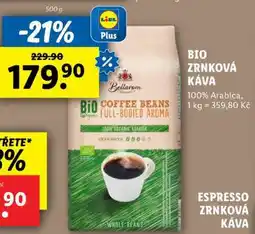 Lidl BIO ZRNKOVÁ KÁVA nabídka
