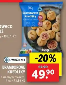 Lidl Bramborové knedlíky nabídka