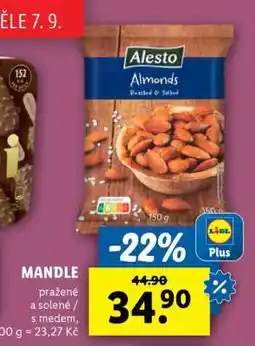 Lidl Mandle nabídka