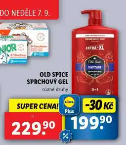 Lidl Old Spice sprchový gel nabídka