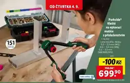 Lidl Parkside Kleště na nýtovací matice s příslušenstvím nabídka